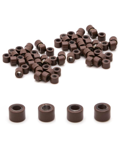 100 anellini per extension in silicone