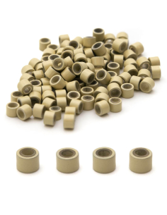 100 anellini per extension in silicone