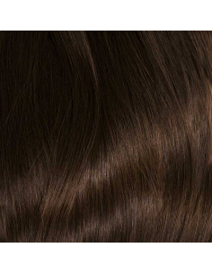 Extension filo invisibile capelli veri Remy hair lisci 50 cm - cioccolato 2