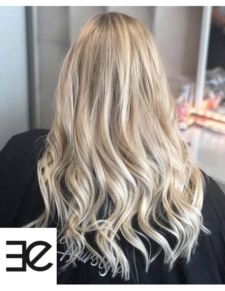 Extension filo invisibile capelli veri Remy hair lisci 50 cm - biondo chiaro
