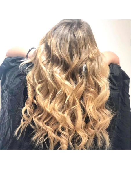 Extension clip capelli mossi 53 cm - biondo