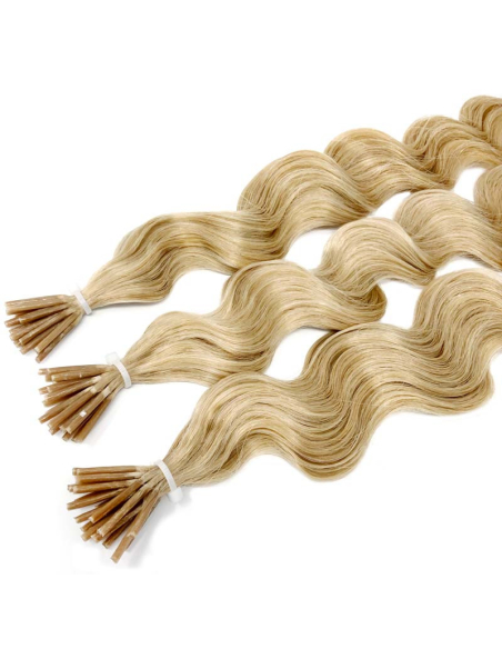 Extension a freddo capelli ricci 60 cm - biondo chiaro
