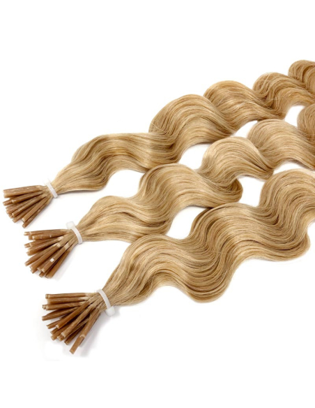 Extension a freddo capelli ricci 50 cm - biondo