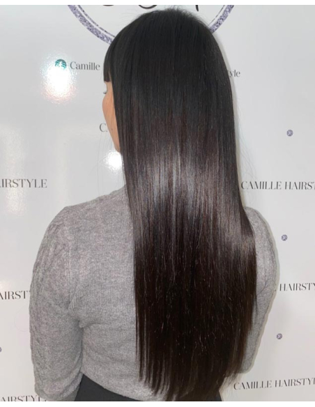 Extension microring capelli lisci 48 cm - castano