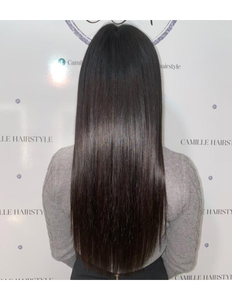 Extension microring capelli lisci 48 cm - castano