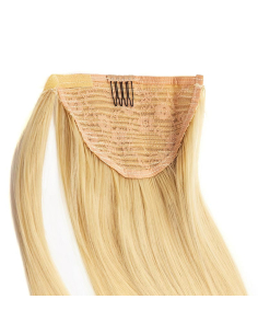 Ponytail biondo 50 cm capelli naturali 2