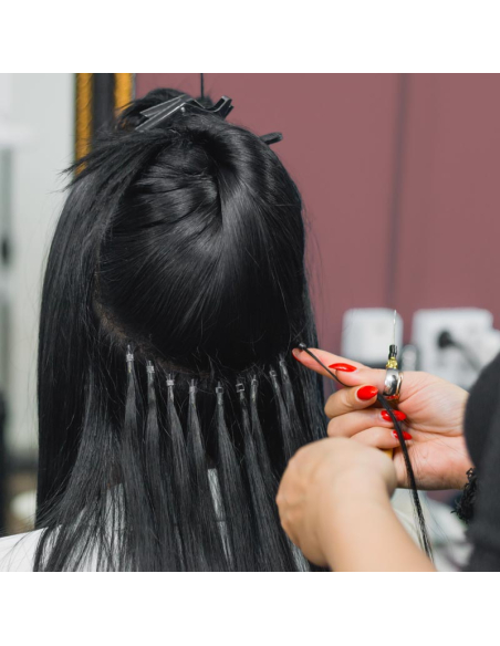 Extension a freddo 50 cm capelli lisci - biondo dorato