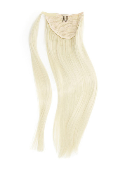 Ponytail biondo polare 50 cm capelli naturali