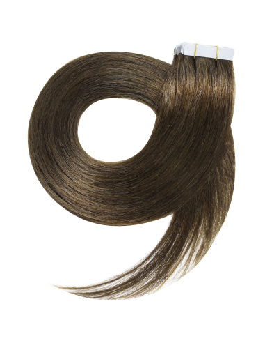 Extension biadesive capelli lisci 50 cm - castano
