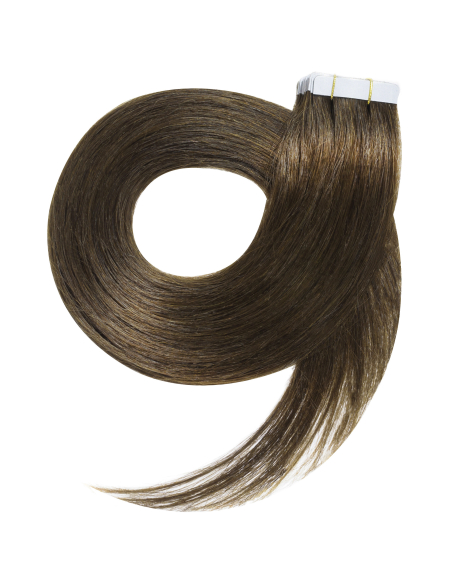 Extension biadesive capelli lisci 50 cm - castano