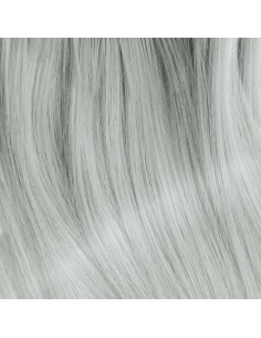 Extension cheratina capelli lisci 50 cm - grigio argento 2