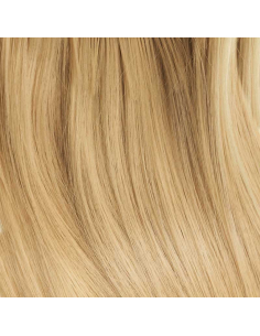 Extension clip volume LUXE 180 g capelli lisci veri 63 cm - biondo cenere