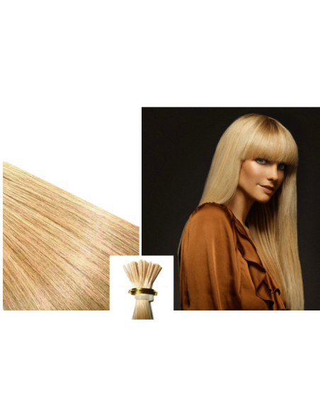 Extension a freddo capelli lisci 50 cm 1 g - biondo