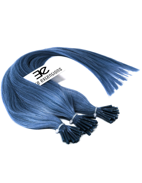 Extension microring capelli lisci 50 cm - blu