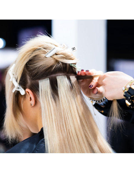 Extension biadesive capelli lisci 50 cm - rosa