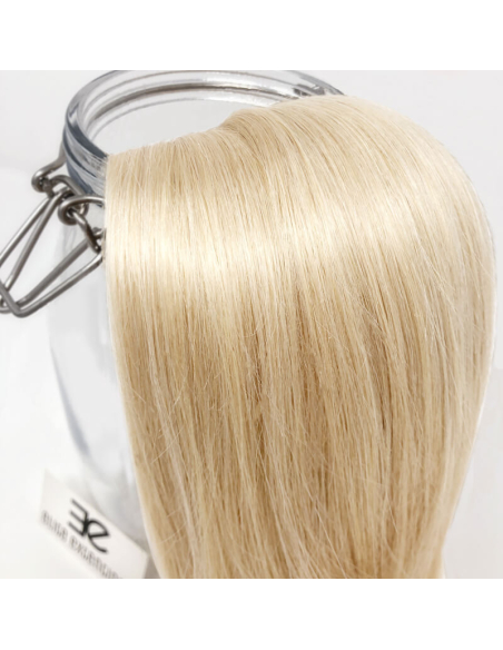 Extension clip volume LUXE 180 g capelli lisci veri 63 cm - biondo chiaro