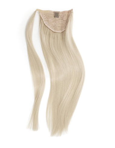 Ponytail biondo platino 50 cm capelli naturali