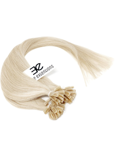 Extension cheratina capelli lisci 50 cm 1 g - biondo polare