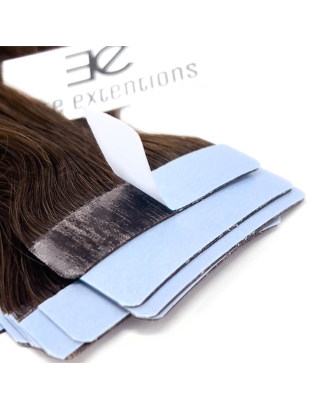 Extension biadesive capelli lisci 50 cm - cioccolato