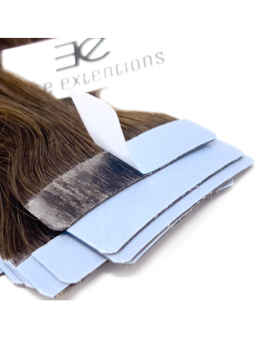 Extension biadesive capelli lisci 50 cm - castano