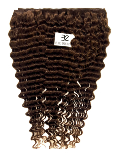 Tessitura capelli ricci 63 cm - cioccolato