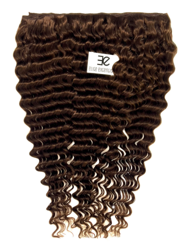 Tessitura capelli ricci 63 cm - cioccolato