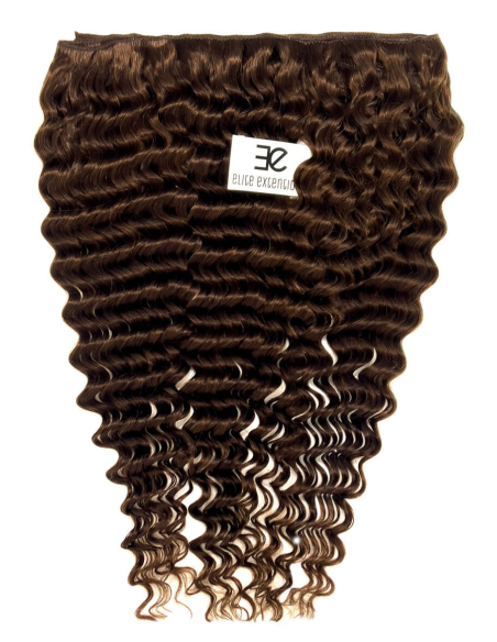 Tessitura capelli ricci 63 cm - cioccolato