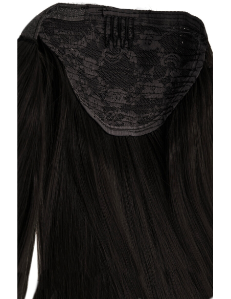 Ponytail bruno 50 cm capelli naturali