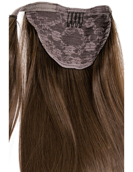 Ponytail castano chiaro 50 cm capelli naturali