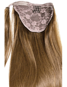 Ponytail biondo dorato 50 cm capelli naturali 2