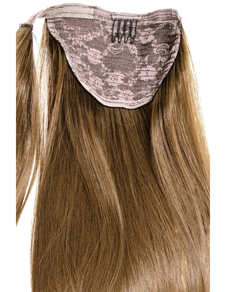 Ponytail biondo dorato 50 cm capelli naturali