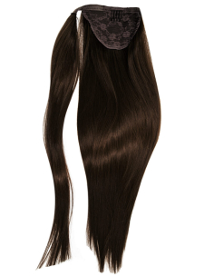 Ponytail capelli sintetici 50 cm - cioccolato