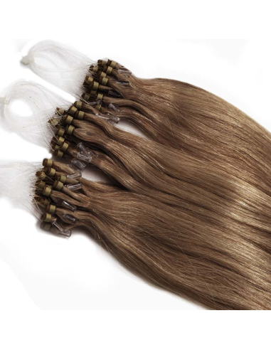 Extension microring capelli lisci 61 cm - castano chiaro