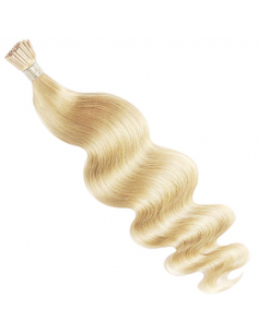 Extension microring capelli mossi 63 cm 0.85 g - biondo chiaro