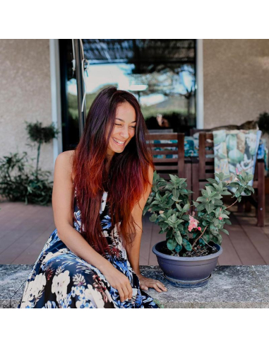 Extension cheratina capelli lisci 63 cm 1 g - biondo mogano