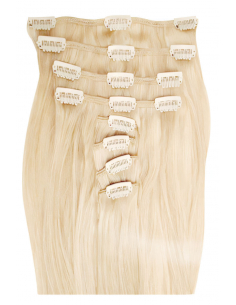 Extension clip capelli lisci 53 cm - biondo platino