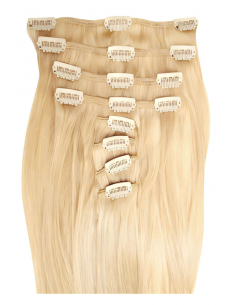 Extension clip capelli lisci 53 cm - biondo chiaro