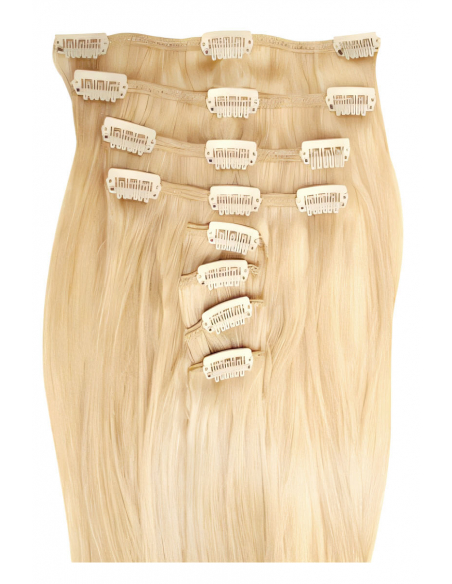 Extension clip capelli lisci 53 cm - biondo chiaro
