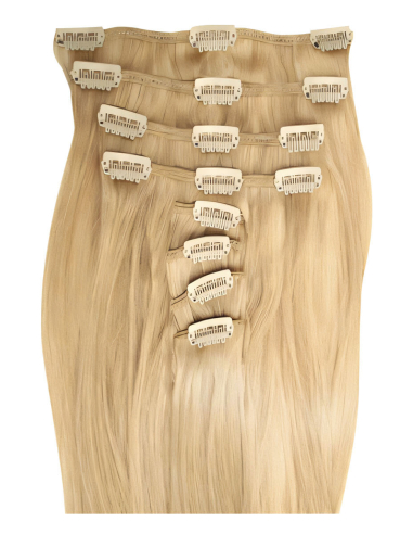 Extension clip capelli lisci 53 cm - biondo cenere