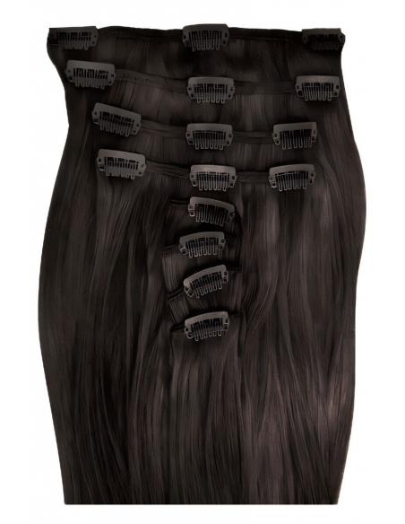 Extension clip capelli lisci 73 cm - bruno